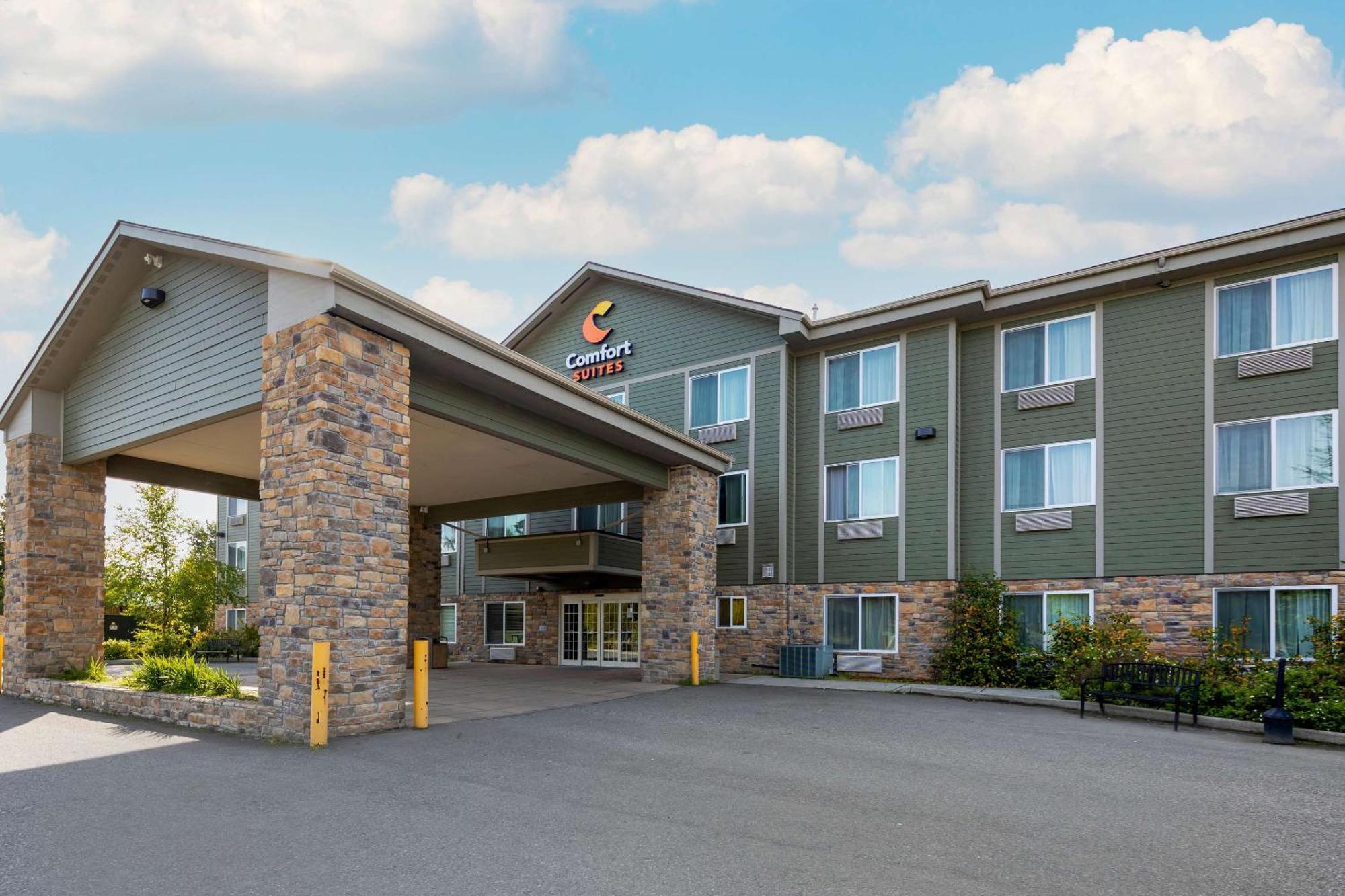 Comfort Suites Anchorage International Airport Exterior foto